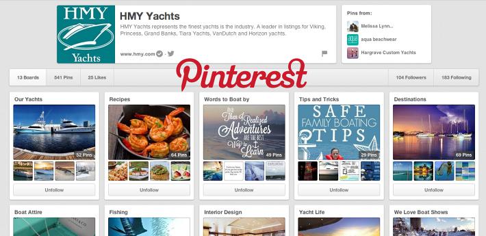 How HMY Yachts and Pinterest help you this Holiday Season!